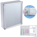 Armário Banheiro Espelheira Sobrepor | Com Perfil De Alumínio